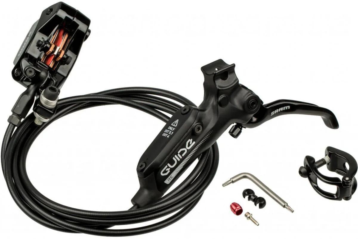 Гальма дискові SRAM Guide RE Guide Gloss Black Rear 1800mm