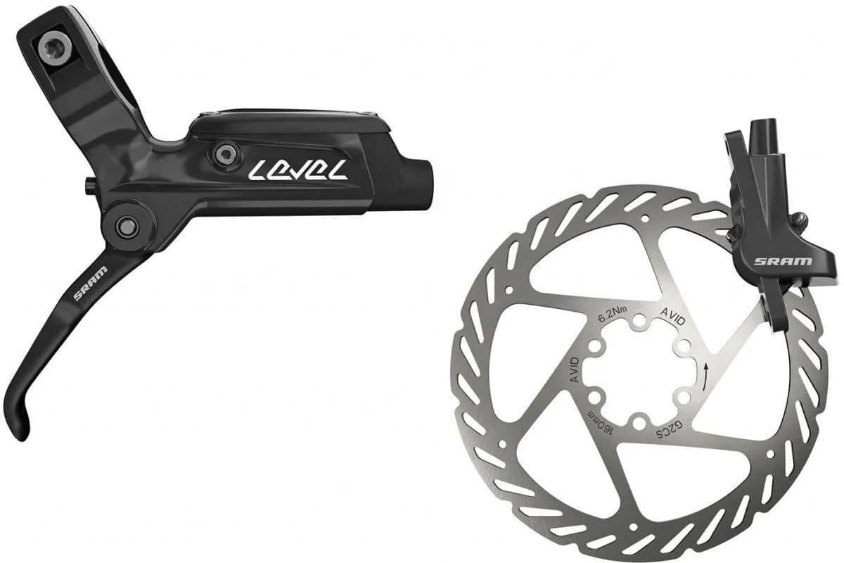 Гальма дискові SRAM Level Black Front 950mm 160mm G2CS Rotor