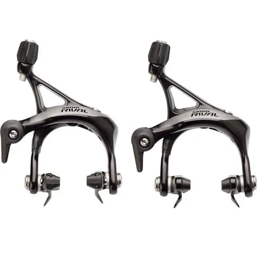 Тормоза - Ободные AM BRAKESET RIVAL22 BLACK FRONT & REAR
