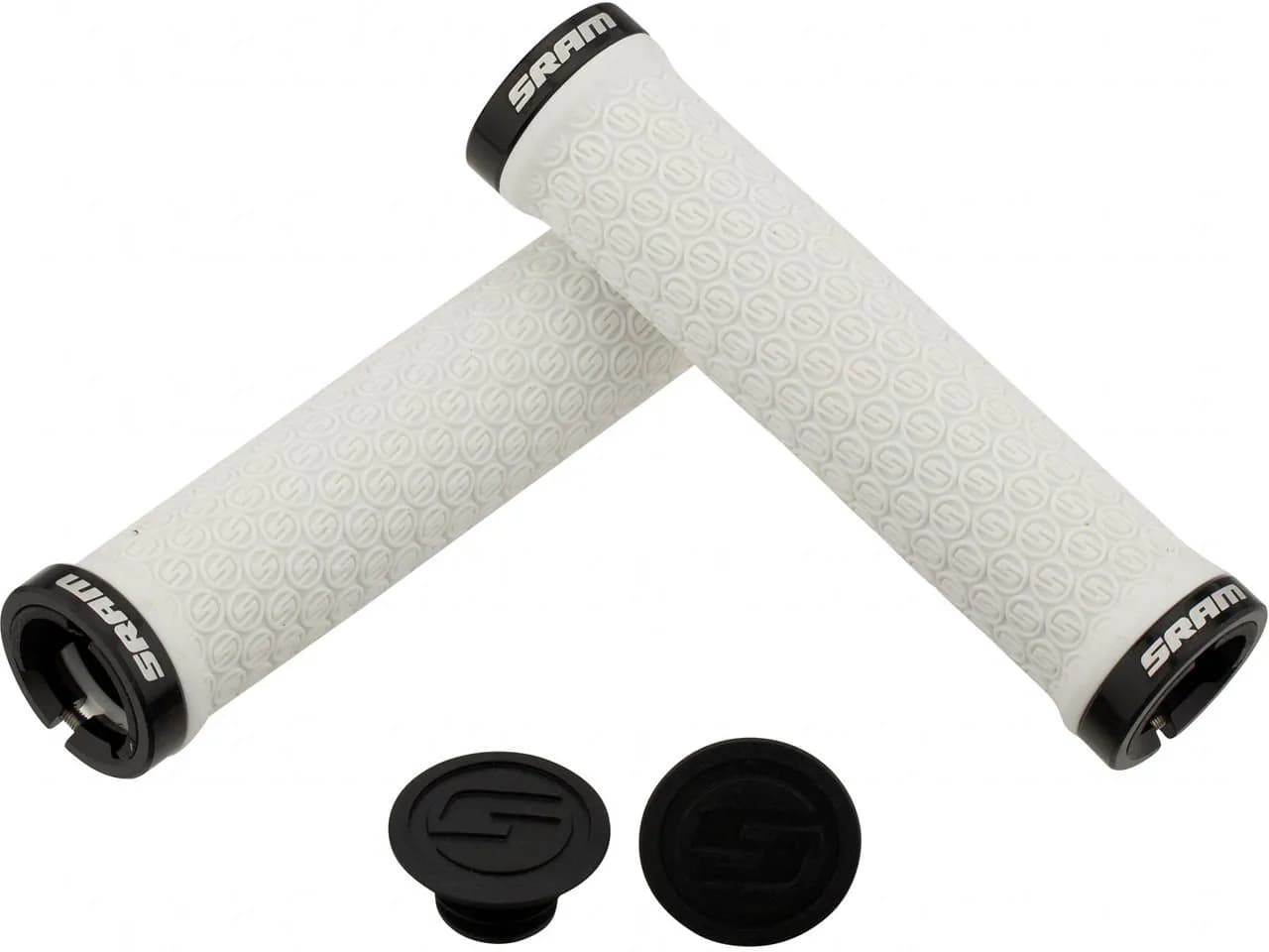 Грипсы SRAM LOCKING GRIPS WHITE