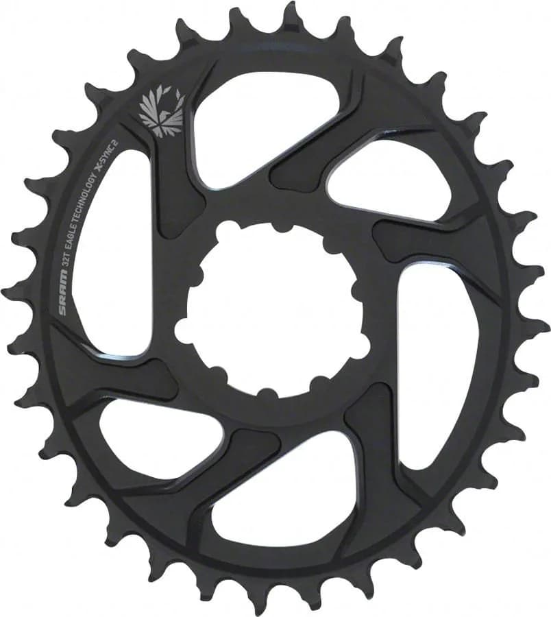 Зірка SRAM X-SYNC 2 Oval 32T Direct Mount 6mm Offset Alum Eagle Black