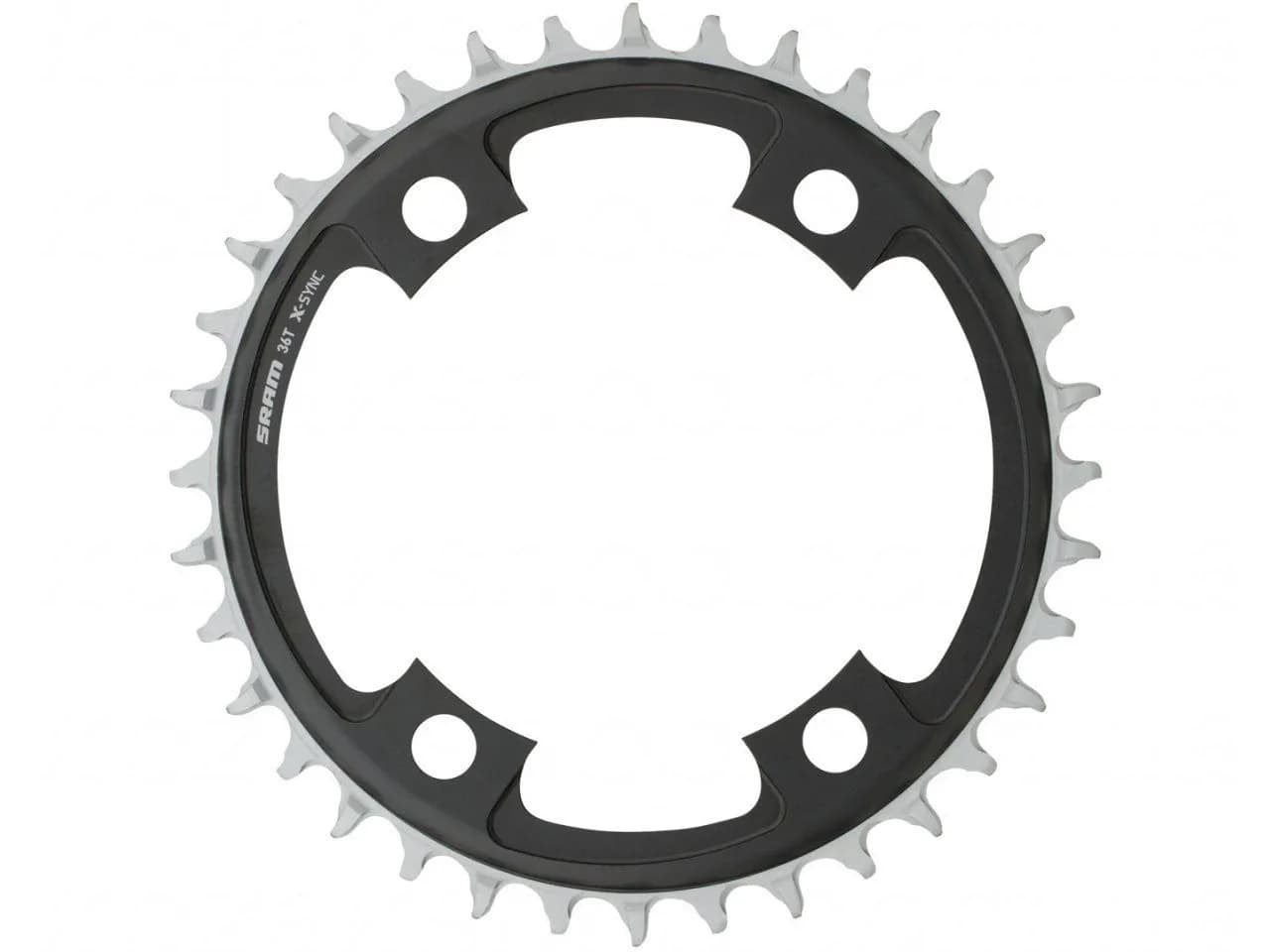 Зірка SRAM ROAD 38T 107BCD X-SYNC BLAST BLACK