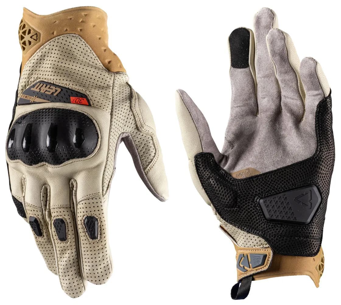 Перчатки LEATT 8.5 X-Flow Adventure Short Glove [Sand], L (10)