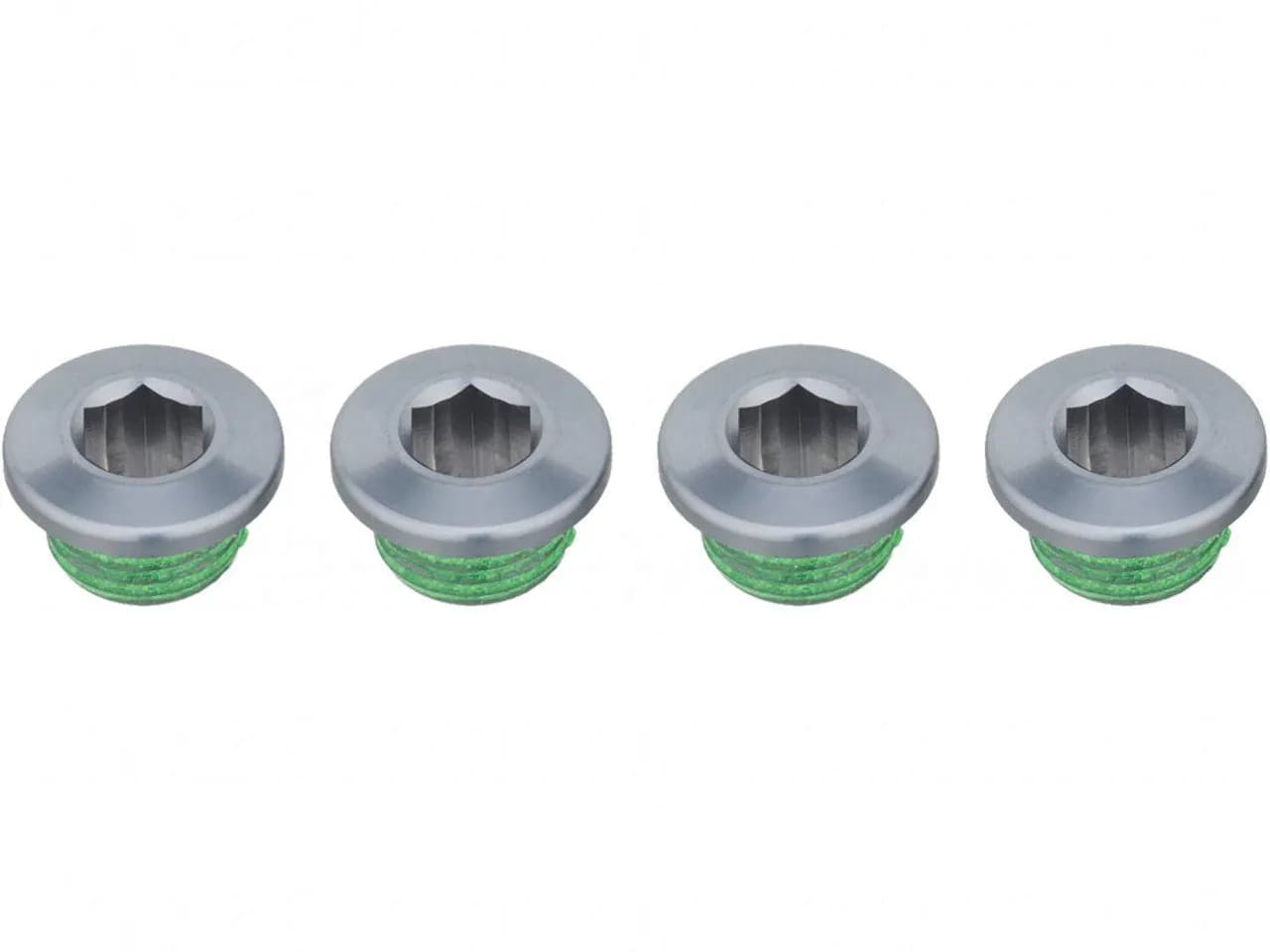 Сервисные запчасти CHAINRING BOLT KIT XX1 4 ALUM ZRGRY