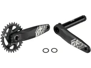 Шатуни SRAM Crank GX Eagle Fat Bike 4" DUB 12шв 175 Direct Mount Зірка 30t X-SYNC 2 Black