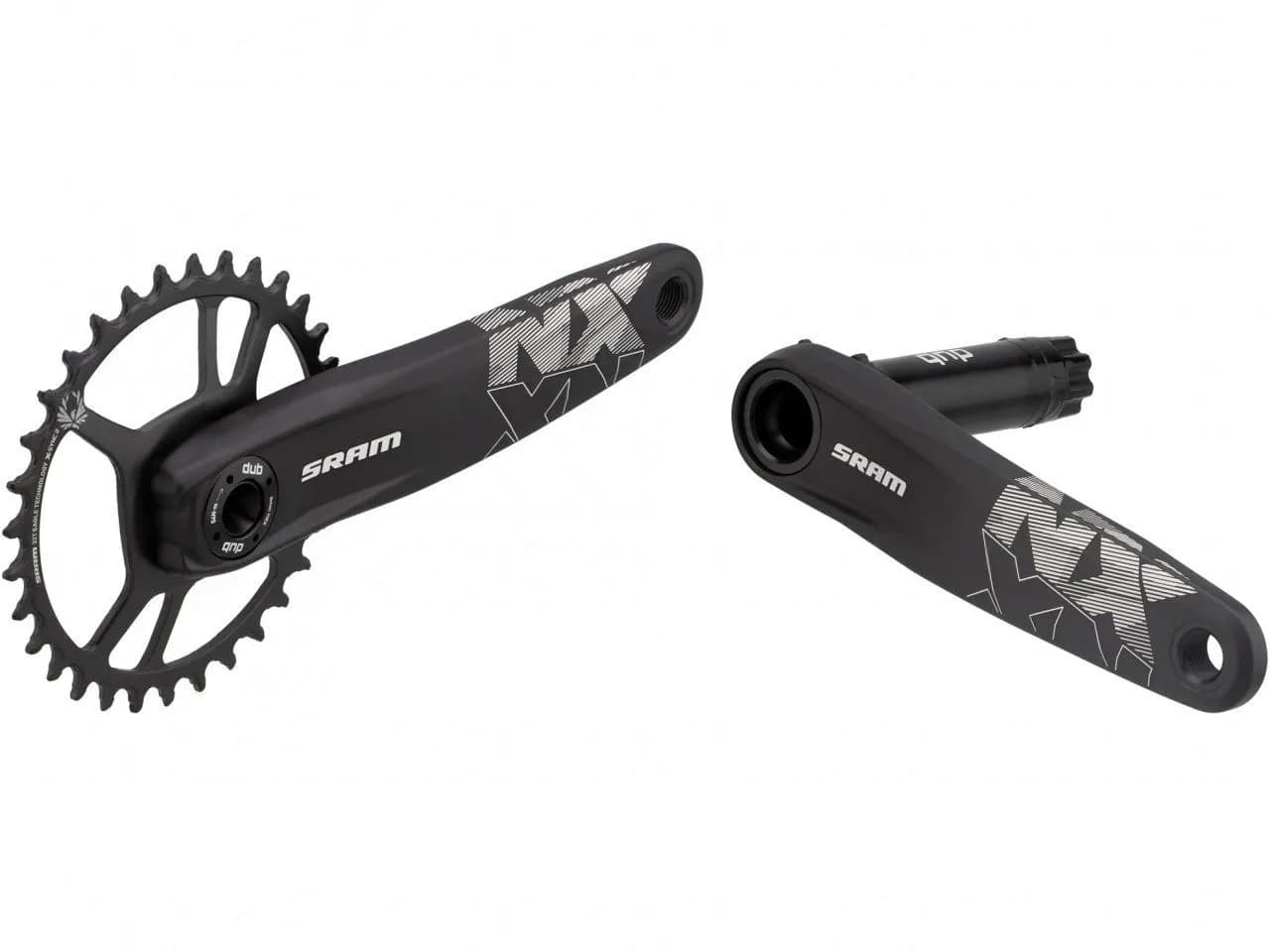Шатуны SRAM NX Eagle DUB 12s 165 w Direct Mount 32t X-SYNC 2 Steel Chainring Black (DUB Cups/Bearings Not Included)