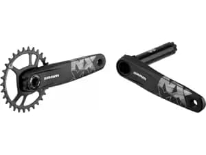 Шатуни SRAM Crank NX Eagle Fat Bike 4" DUB 12шв 175 Direct Mount Зірка 30t X-SYNC 2 Steel Black