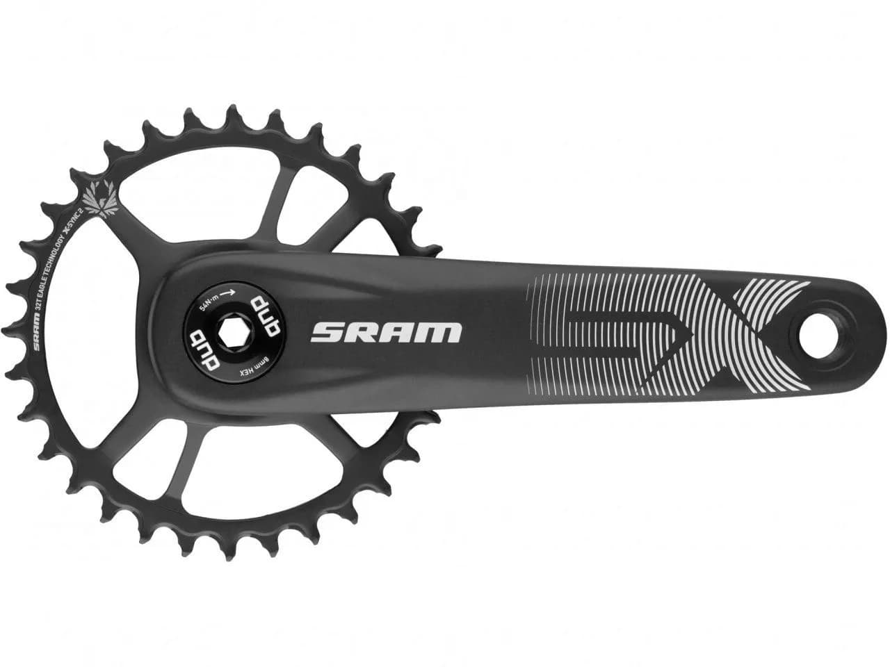 Шатуни SRAM SX Eagle Boost 148 DUB 12шв 165 12шв 32T X-SYNC 2 Steel