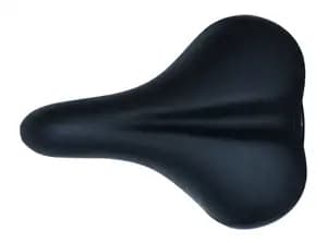 Сідло без замка 279*206 мм комфортне K.San YBT-8002 Leon чорний logo LEON