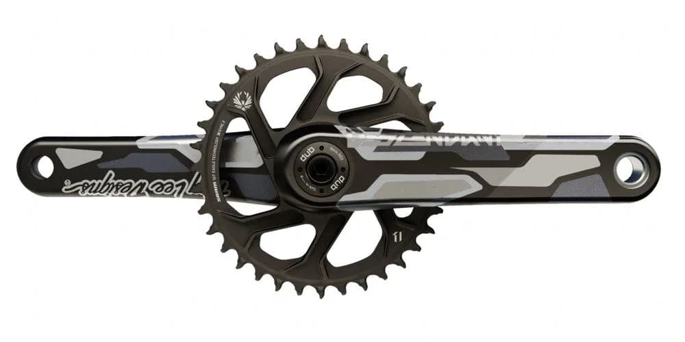 Шатуни TRUVATIV Descendant Troy Lee Designs DH DUB83 170 Зірка 36Т Чорний