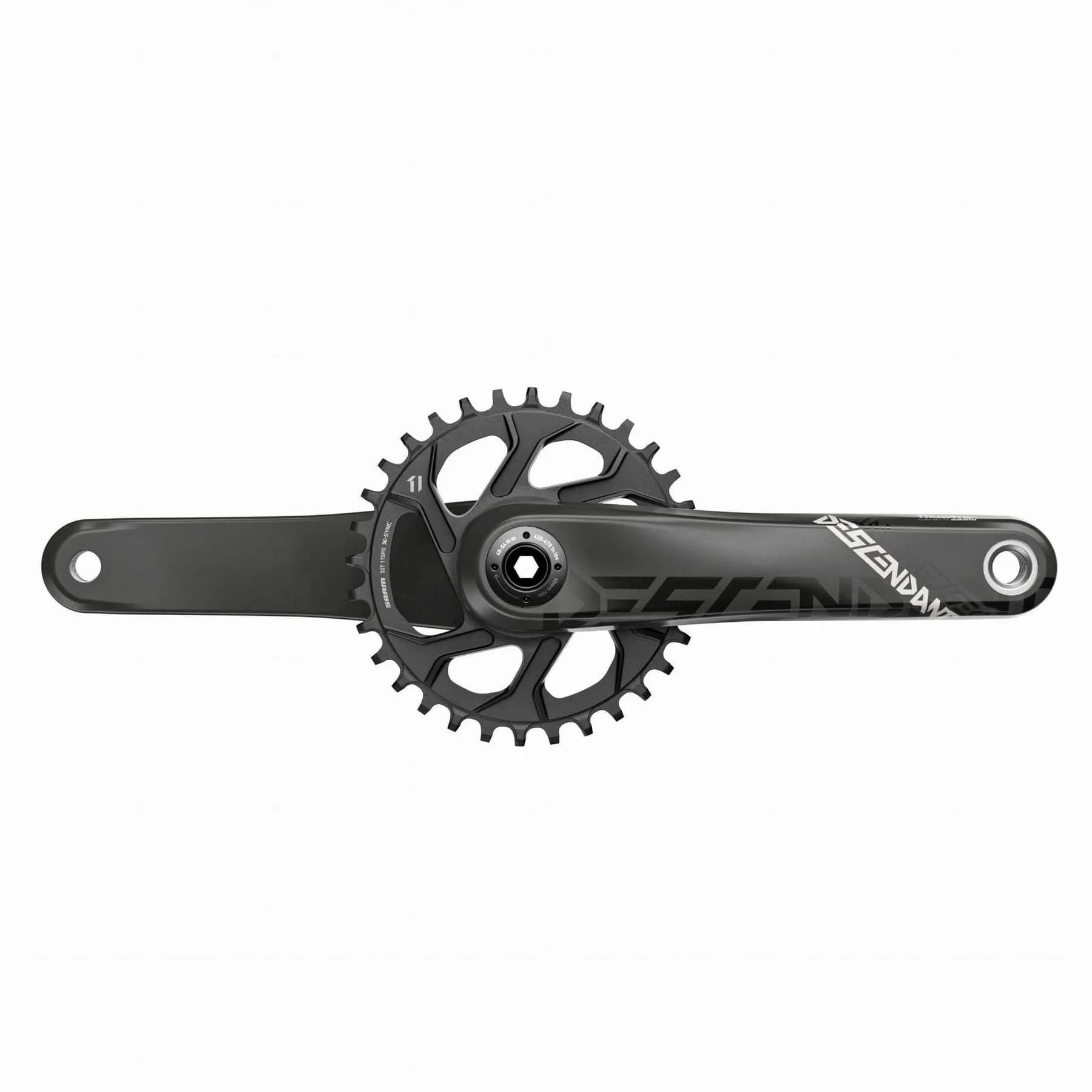 Шатуны DESCENDANT AM FC DESCNDNT C BB30 170 BLK DM32T