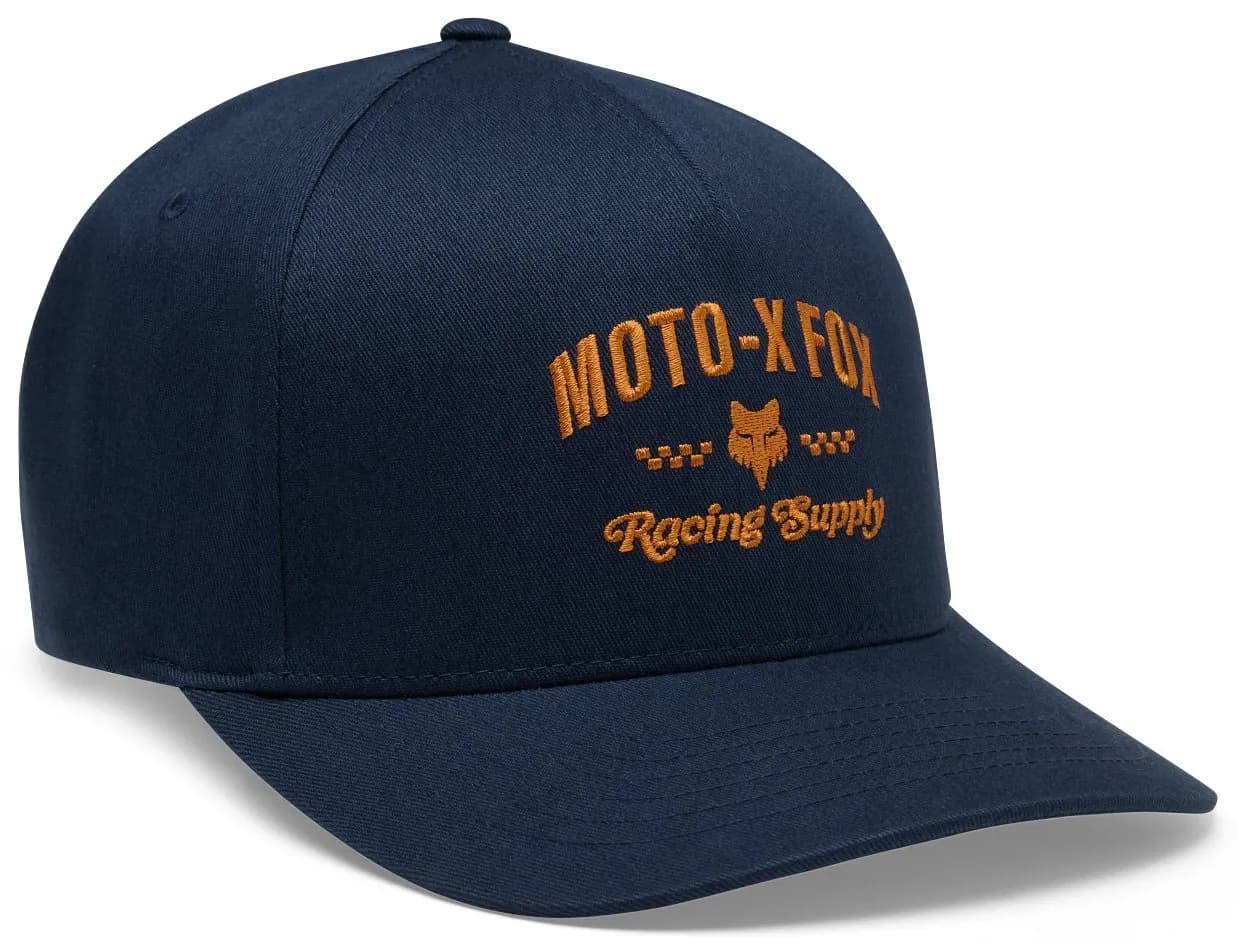 Кепка FOX FlexFit Hat - SUPPLY [Midnight], L/XL