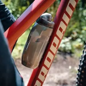 Фляга з конектором та базою FIDLOCK TWIST bottle 590мл., прозорий / чорний