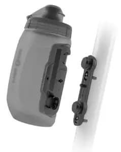 Фляга з конектором та базою FIDLOCK TWIST bottle 450мл., прозорий / чорний