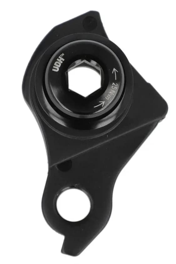 Крюк MERIDA DERAILLEUR HANGER AC UDH AL BLACK W/BOLT