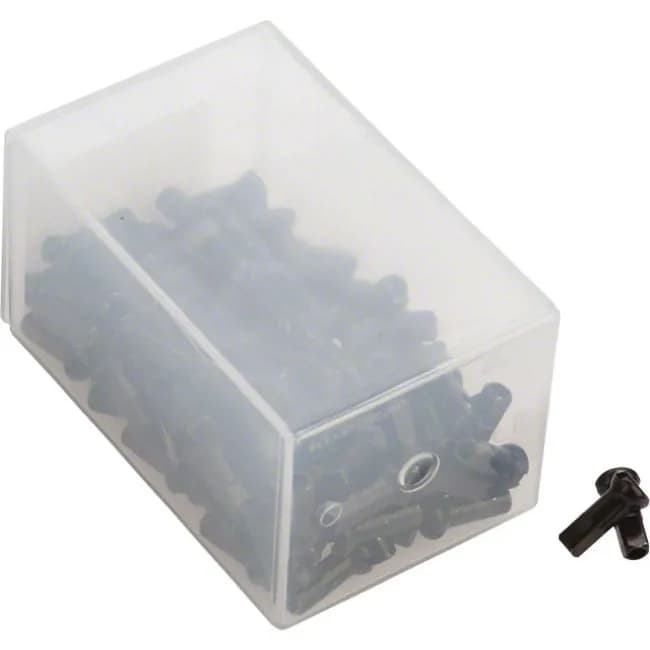 Ніпелі DT Swiss латунні Pro Head Brass 2.0 x 12 mm Чорний 100шт