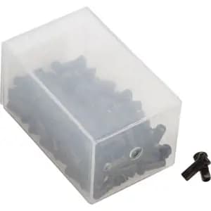 Ніпелі DT Swiss латунні Pro Head Brass 2.0 x 12 mm Чорний 100шт