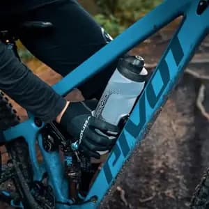 Фляга з конектором та базою FIDLOCK TWIST bottle 800мл., прозорий / білий