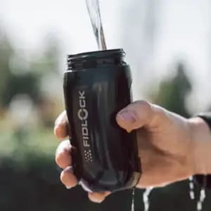 Фляга з конектором FIDLOCK TWIST bottle 450мл., чорний
