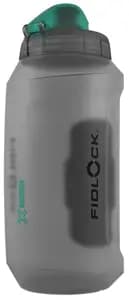 Фляга з конектором та базою FIDLOCK TWIST antibacterial bottle 750., прозорий / зелений