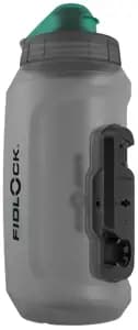 Фляга з конектором та базою FIDLOCK TWIST antibacterial bottle 750., прозорий / зелений
