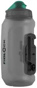 Фляга з конектором FIDLOCK TWIST single bottle 750мл. Antibacterial, прозорий / зелений