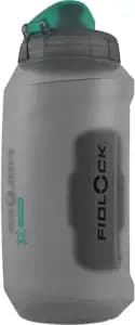 Фляга з конектором FIDLOCK TWIST single bottle 750мл. Antibacterial, прозорий / зелений
