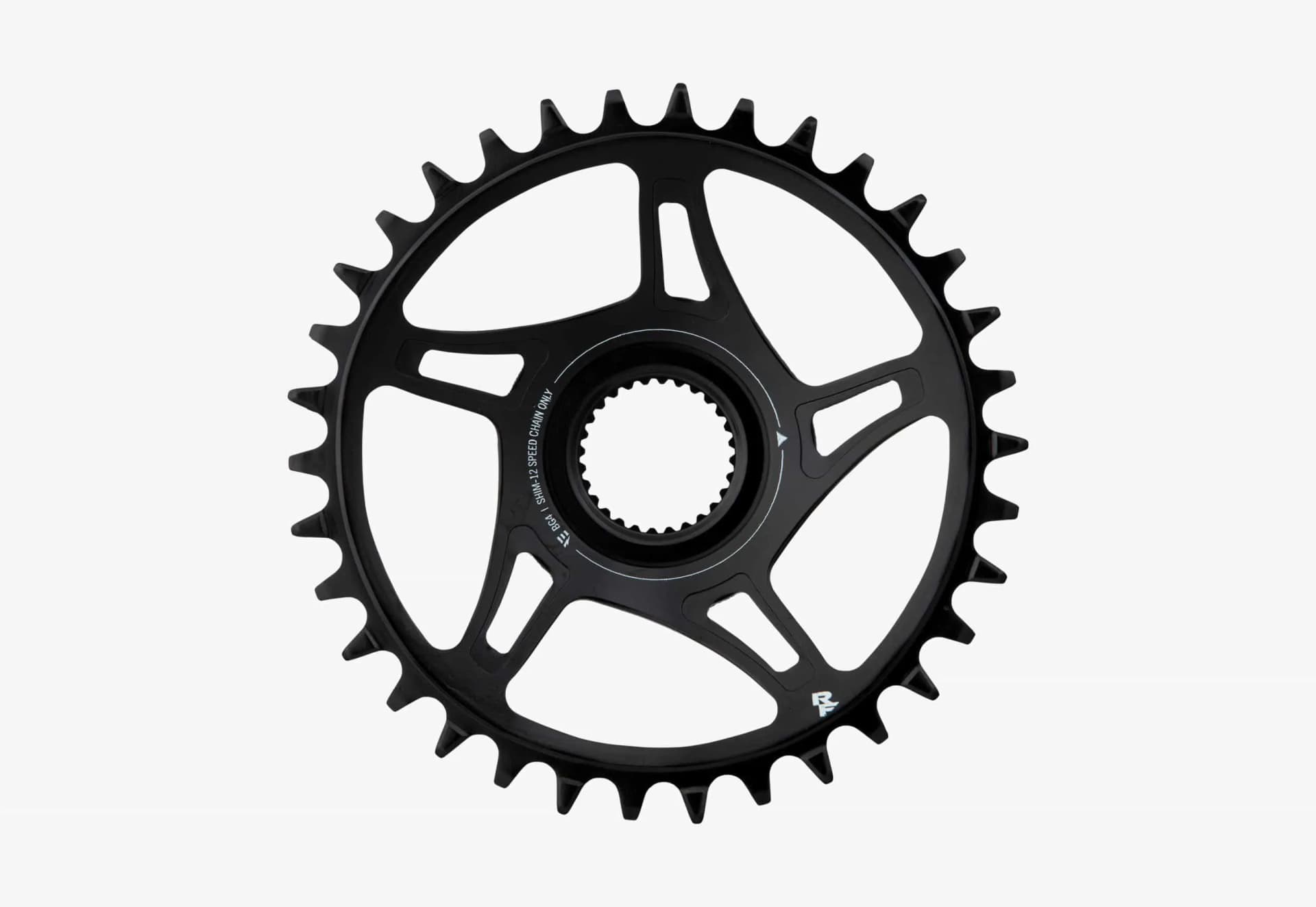 Зірка RACE FACE BG4,DM,52,34T,STL,SHI12,BLK