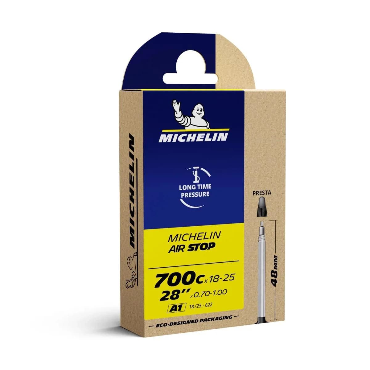 Камера Michelin A1 700x18/25C (18/25-622) FV 48мм