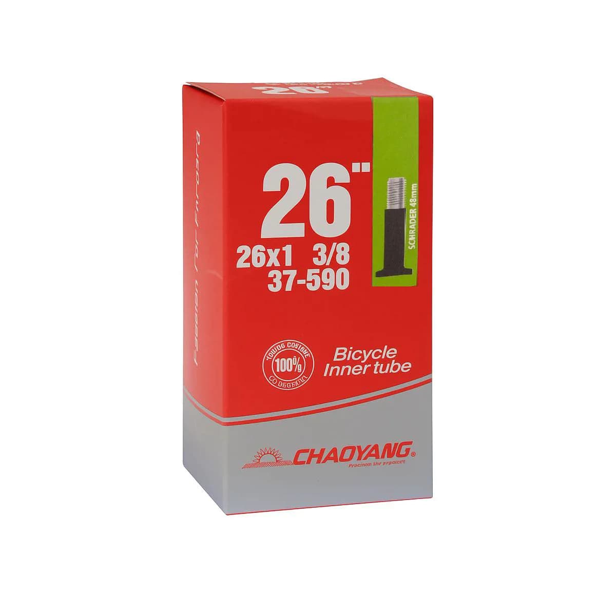 Камера Longus/Chaoyang 26x1 3/8 AV48 (37-590)