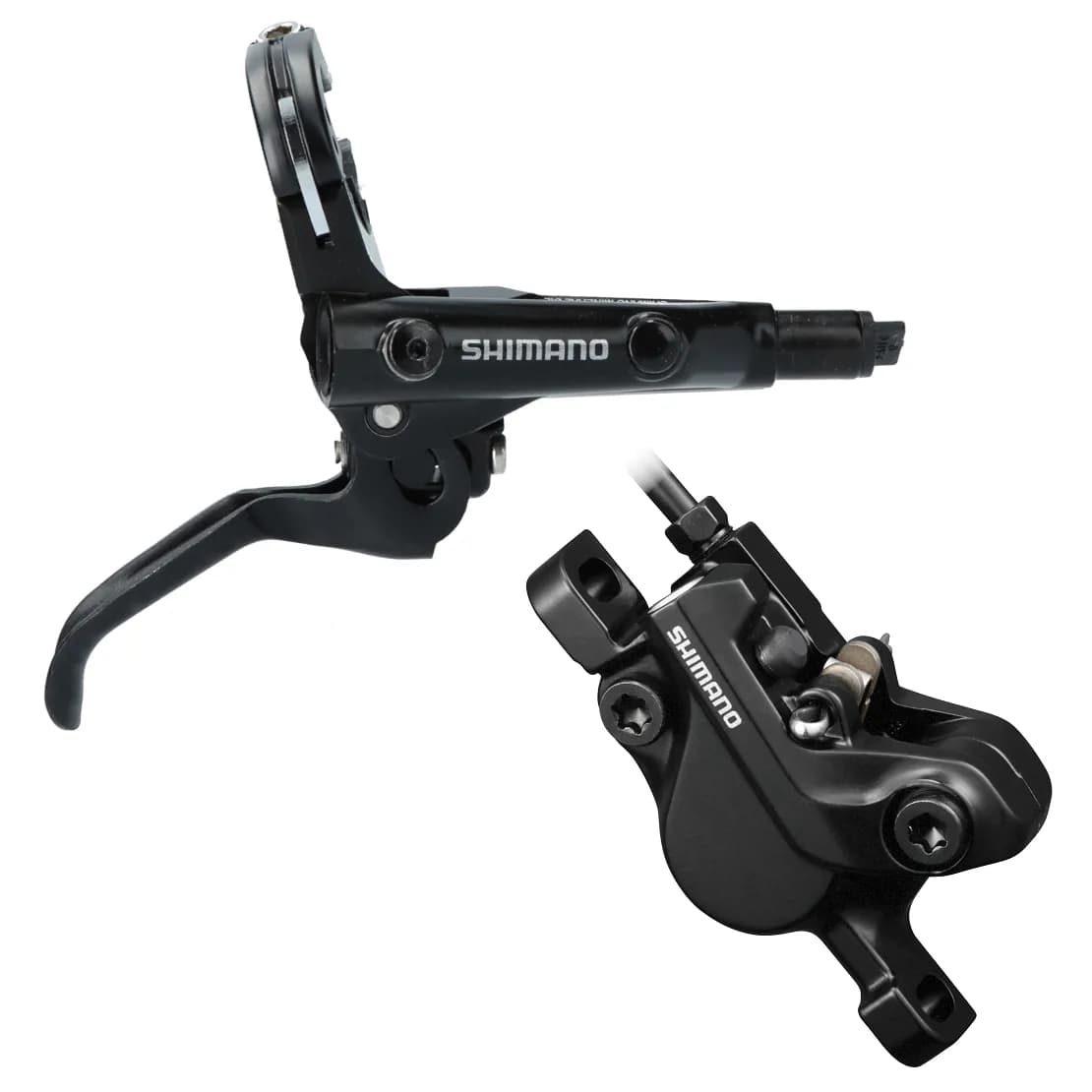 Гальмо гідравл. дискове Shimano MT501 заднє (права ручка, каліпер BR-MT500, гідроліния 1700мм)