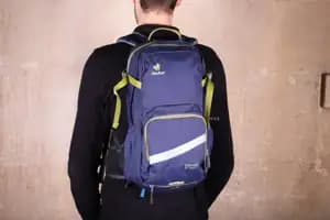Рюкзак DEUTER Bike I Air EXP 16 колір 3221 midnight-moss