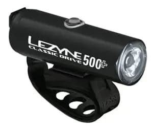 Переднє світло LEZYNE CLASSIC DRIVE 500+ FRONT Чорний матовий 500 люменівів Y17