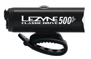 Переднє світло LEZYNE CLASSIC DRIVE 500+ FRONT Чорний матовий 500 люменівів Y17