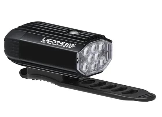 Переднє світло LEZYNE MICRO DRIVE 800+ FRONT Чорний матовий 600 люменів Y17