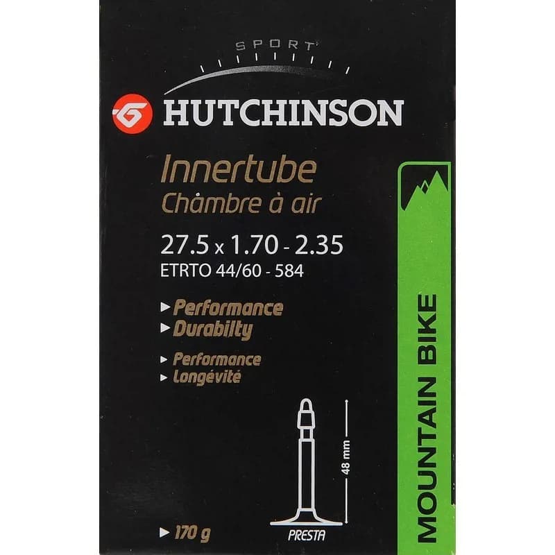 Камера HUTCHINSON STANDARD 27,5x1.70 to 2.35