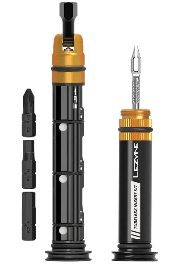 Комплект інтегрованих інструментів LEZYNE DUAL INSERT KIT розмір L, Чорний Y14