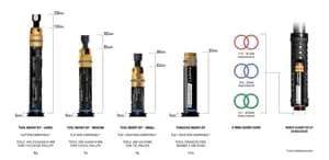 Комплект інтегрованих інструментів LEZYNE DUAL INSERT KIT розмір L, Чорний Y14