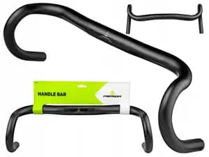 Руль MERIDA HANDLEBAR/DROPBAR AL6061 MERIDA EXPERT GR 31.8*440MM DROP:130MM,FLAIR:12 DEG. REACH:81MM, BLACK DI2 COMPATIBLE