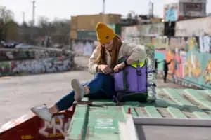 Рюкзак DEUTER Lake Placid колір 3809 violet-citrus