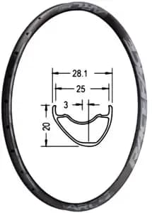 Обiд RACE FACE RIM, ARC OFFSET, 2019, 25, 29", 32H, GRY