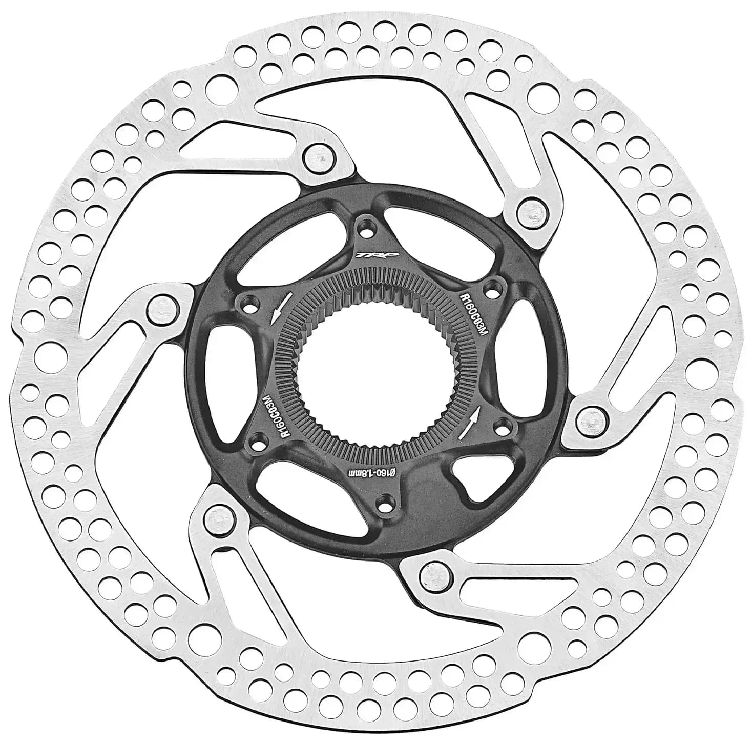 Гальмівний двокомпонентний ротор TRP R160C03M, Center Lock, товщина 1,8мм, 160мм