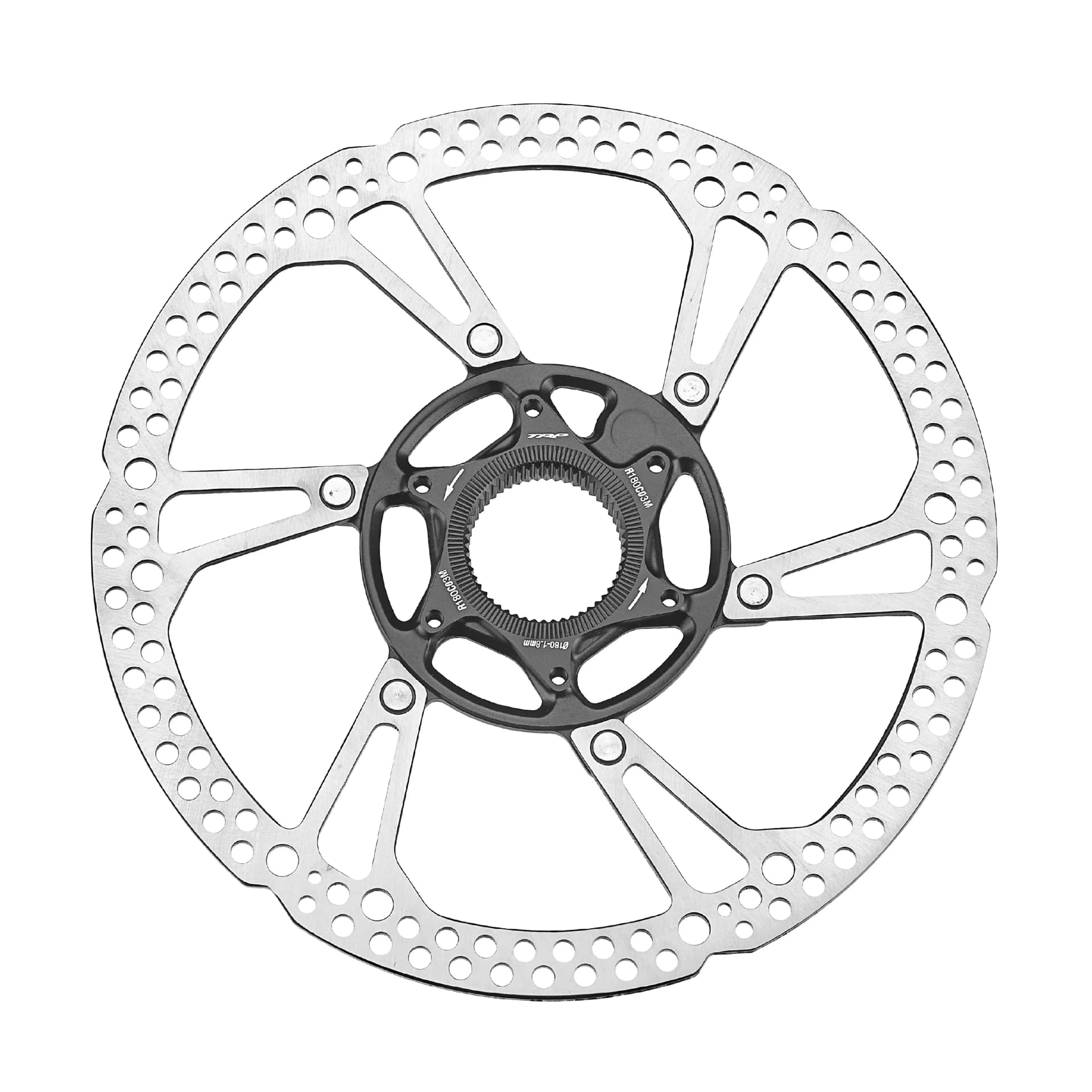 Гальмівний двокомпонентний ротор TRP R180C03M, Center Lock, товщина 1,8мм, 180мм