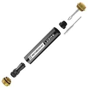 Рем. комплект для безкамерок з насосом СО2 LEZYNE PRO TUBELESS KIT, балон СО2 20г, кріплення, Чорний Y15