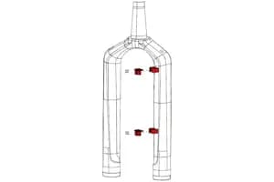 Кріплення гідролінії RockShox CABLE GUIDE CLIPS RS1 (QTY 2)