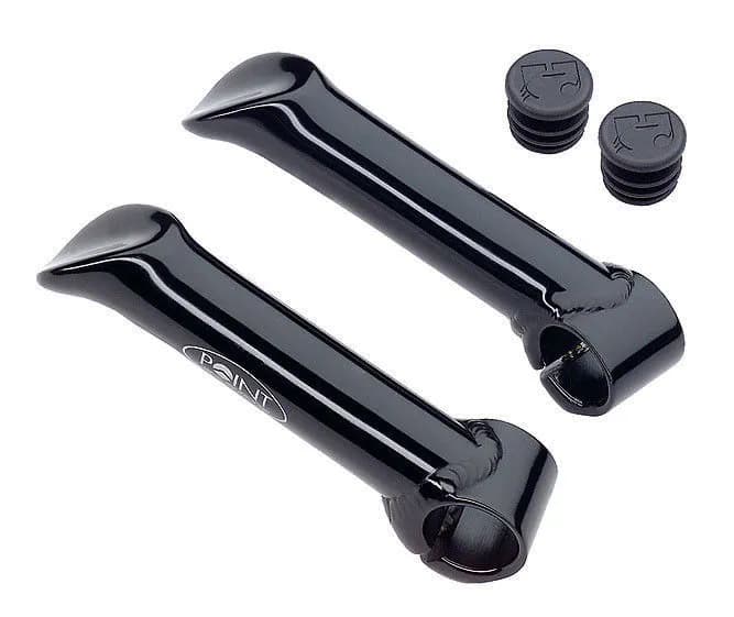 Рожки POINT BE-302 Ergonomic срібл.