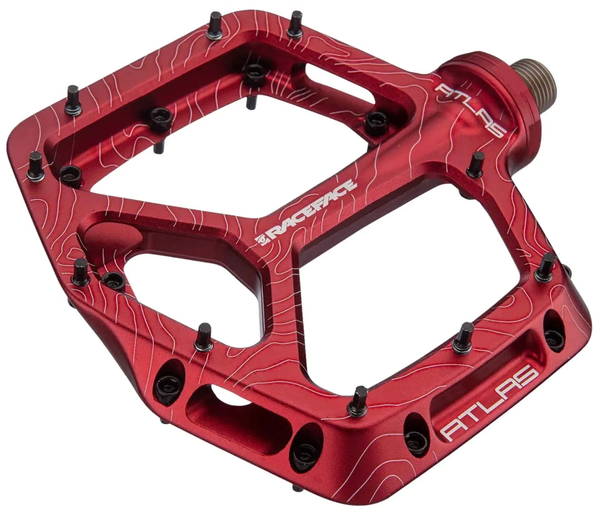 Педалі RACE FACE PEDAL, ATLAS, 22, RED