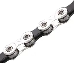 Ланцюг KMC X10 Silver/Black 10 швидкостей 122 ланки срібний/чорний + замок