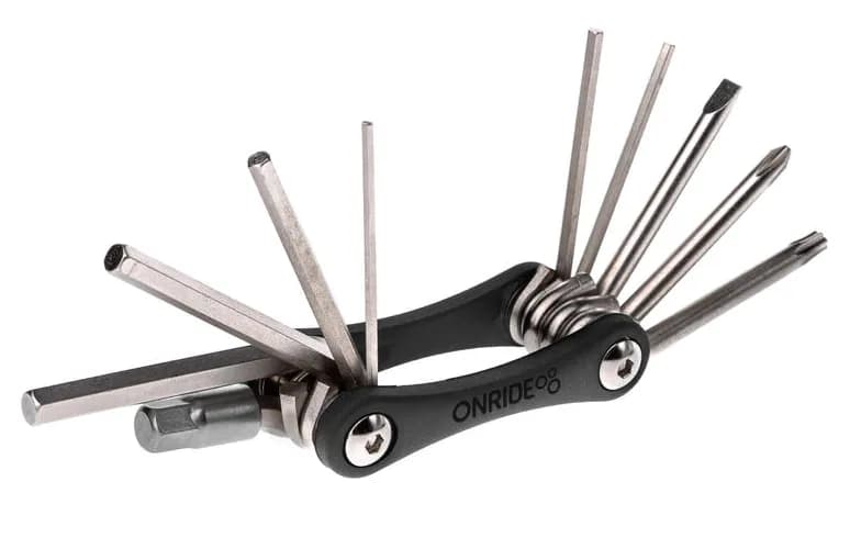 Мультитул ONRIDE Twist 20 на 10 функцій (Hex2/2.5/3/4/5/6/8mm/PH2/Flat5/T25)