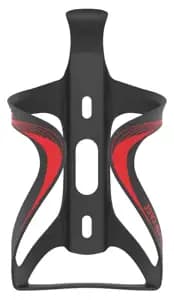 Фляготримач LEZYNE CARBON TEAM CAGE Чорний матовий/Червоний Y14